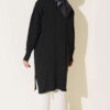 Mini Embellished French Terry Cardigan Black - Image 3
