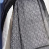 MK Pattern Liva Modal Scarf Black – Bild 4