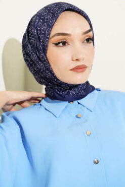 Alternative view of Soft Scarf Navy Blue