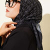 ⁦Soft Scarf Black⁩ - الصورة ⁦2⁩