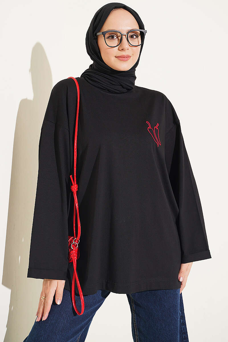 Embroidered Panel Tunic Set Assorted - Afbeelding 7