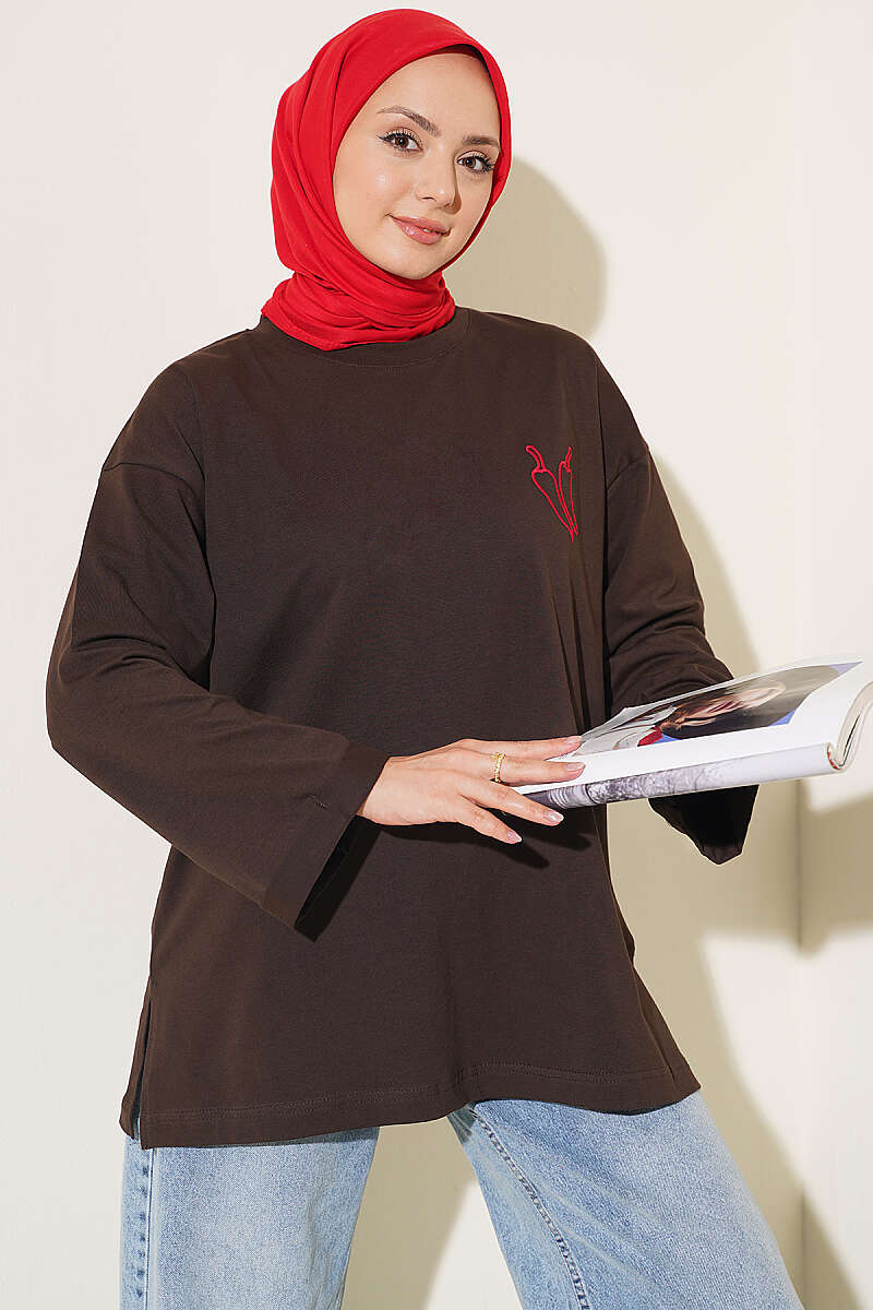 Embroidered Panel Tunic Set Assorted - Afbeelding 8
