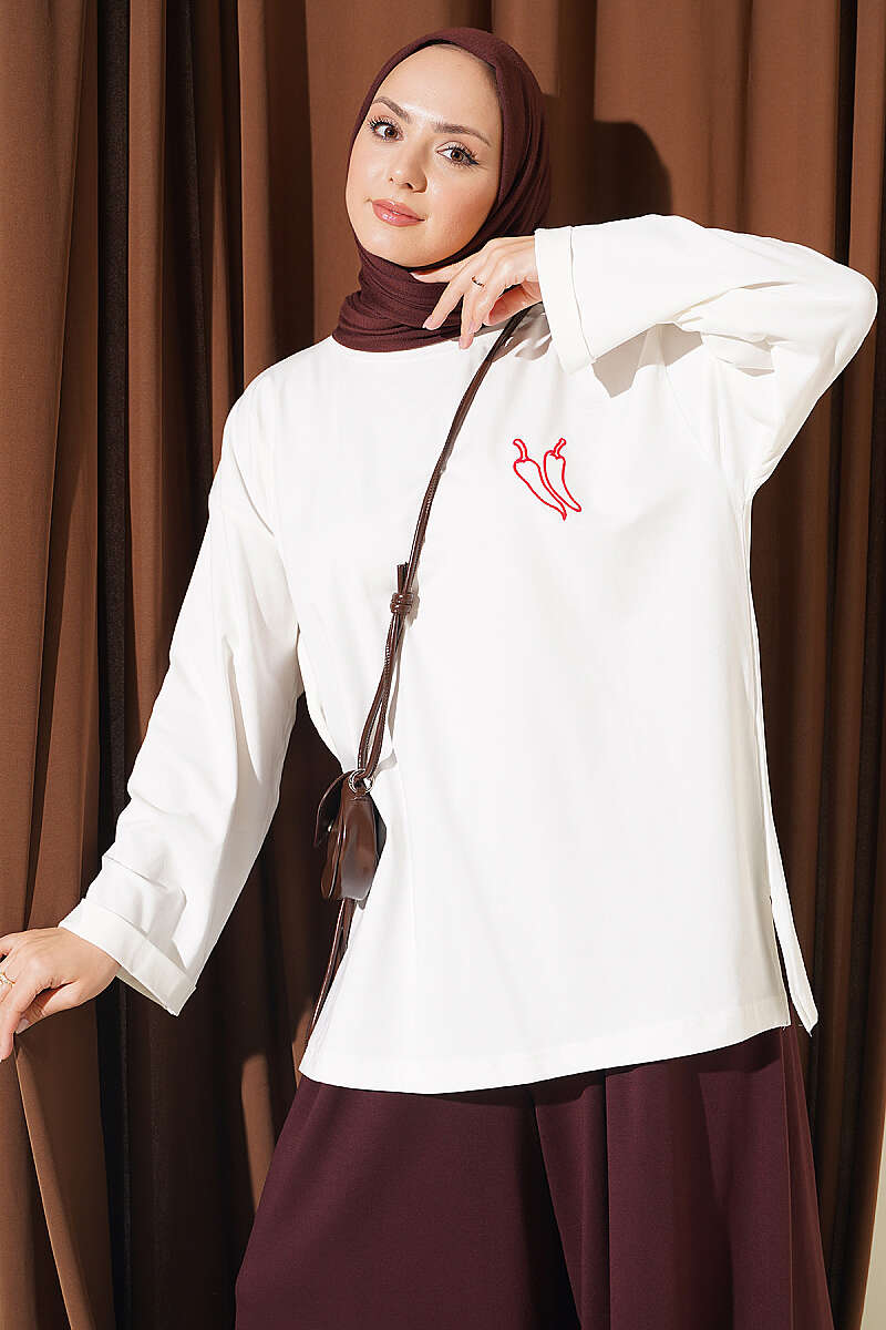 Embroidered Panel Tunic Set Assorted 3 - Afbeelding 9