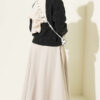 Front-Buttoned Gold-Buttoned Knit Cardigan with Pocket Anthracite – Bild 3