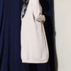 Front-Buttoned Long Cardigan in French Terry Stone - Afbeelding 3