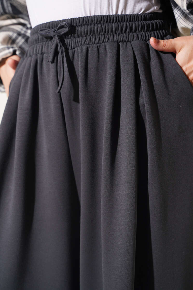 Pleated Front Loysha Pants Smoke – Image 4