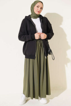 Alternative view of Pleated Front Loysha Pants Khaki