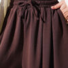 Pleated Front Loysha Pants Brown – Image 4