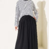 Pleated Front Loysha Pants Black – Image 2