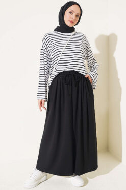 Alternative view of Pleated Front Loysha Pants Black