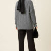Knitted French terry sweater Smoke – Bild 3