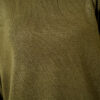 Oversized Low-Shoulder Knit Tunic Khaki - immagine 4