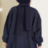 Oversized Drop Shoulder Tunic Navy Blue – Bild 3
