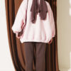 ⁦Oversized Drop Shoulder Tunic Pink⁩ - الصورة ⁦3⁩