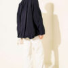 ⁦Oversized Zip-Up Jacket Navy Blue⁩ - الصورة ⁦3⁩