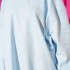 Oversize Interlock Basic Tunic Ice Blue – Bild 4