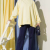 Oversize Interlock Basic Tunic Yellow – Bild 2