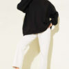 Oversize Interlock Basic Tunic Black – Bild 2