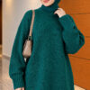 Oversized Ribbed Knit Tunic Nefti – Bild 3