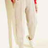 Hem Edge Detail Scuba Pants Stone