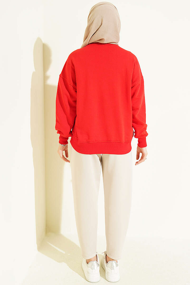 Hem Edge Detail Scuba Pants Stone - immagine 3