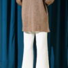 Scuba Pants with Slit Hem Edge White – Image 3