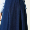 Detailed Piece Tied Denim Skirt Blue - Afbeelding 4