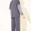Partially Detailed Snap Button Two-Piece Set Smoke – Image 3