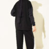 Partially Detailed Snap Button Two-Piece Set Black – Image 3