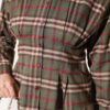 ⁦Plaid Shirt with Pen Detail Khaki⁩ - الصورة ⁦4⁩