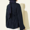 Striped Side-Tie Tunic Navy Blue - الصورة 3