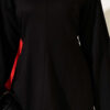Striped Side-Tie Tunic Black – Bild 4