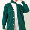 Polyelit Embroidered French Terry Cardigan Nefti - الصورة 2