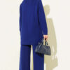 Stitch Detail Basic Knit Two-Piece Set Navy Blue - Afbeelding 3