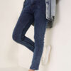 Regular Fit Stretch Pants Charcoal Black