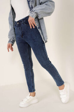 Alternative view of Regular Fit Stretch Pants Charcoal Black