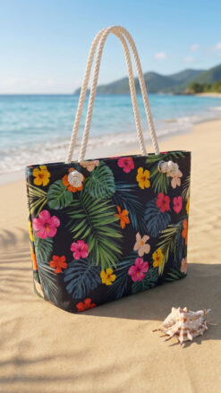 Colorful Patterned Beach Bag -150