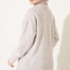 Ribbed Low-Shoulder Knit Tunic Stone - الصورة 4