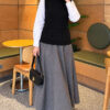 Terry Knit Sweater with Hair Braid Detailing Black - الصورة 2