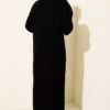 Braided Knit Dress Black - Afbeelding 3