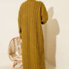 ⁦Braided Knit Dress Oil Green⁩ - الصورة ⁦3⁩