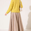 Braided Knit Sweater Oil Green – Image 4