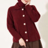 Cardigan Burgundy – Image 3