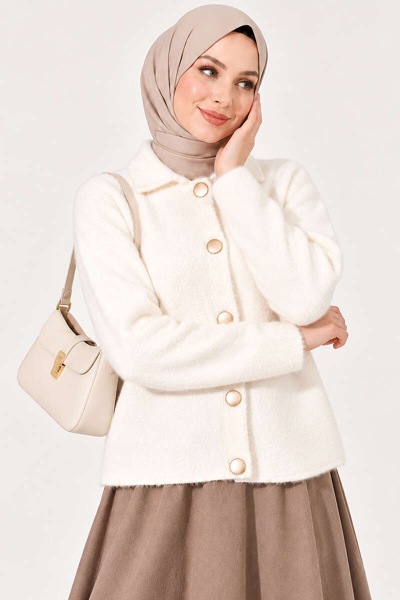 Cardigan Ecru - Image 3