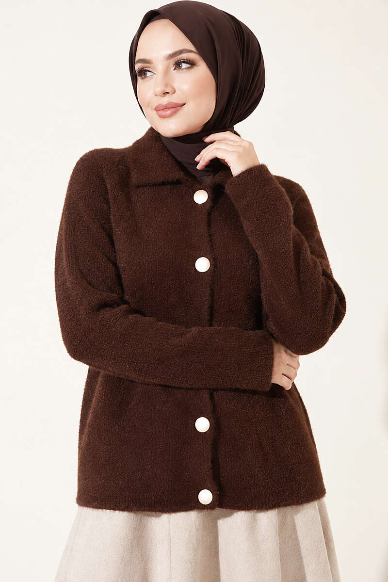 Cardigan Brown - Image 3
