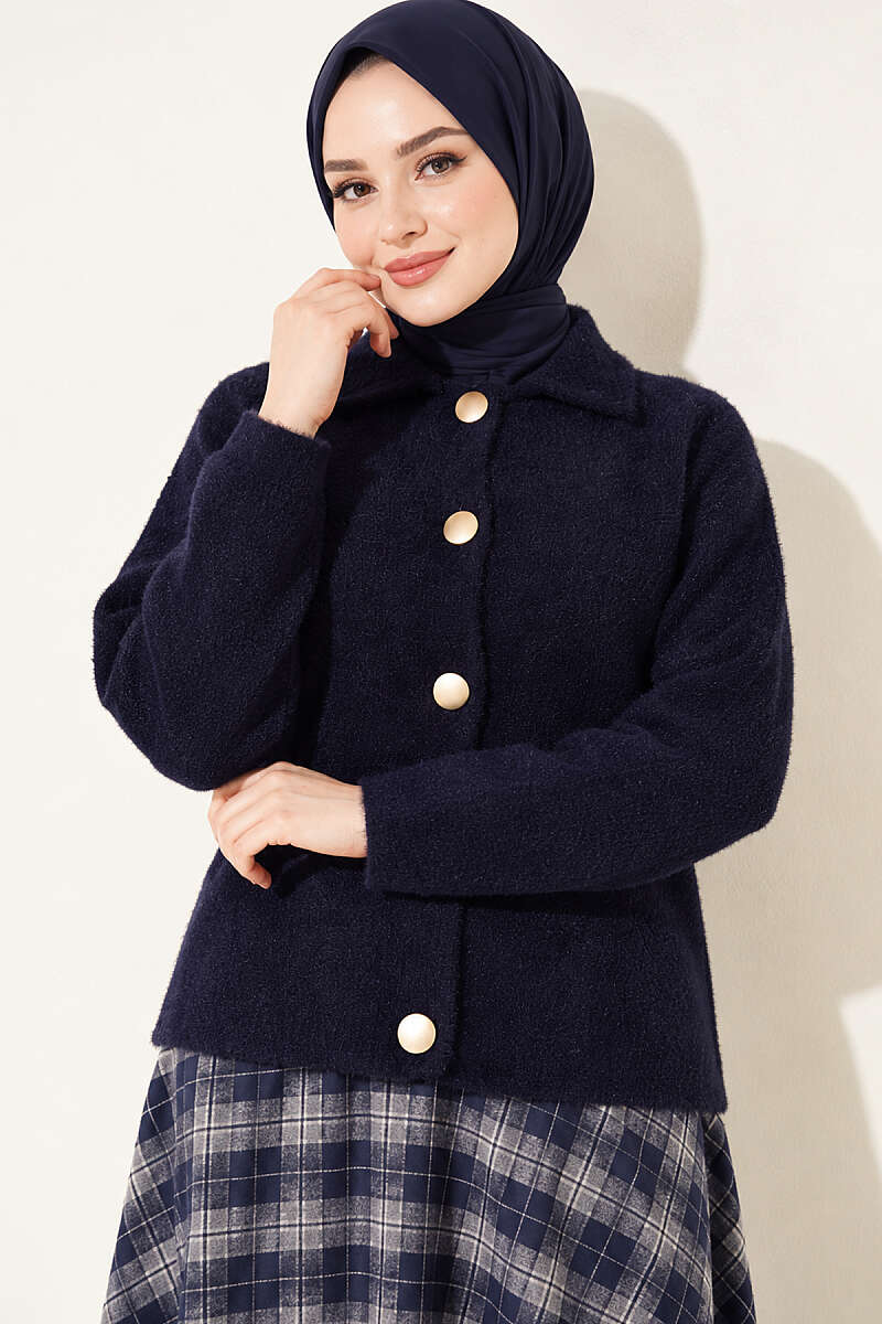 Cardigan Navy Blue