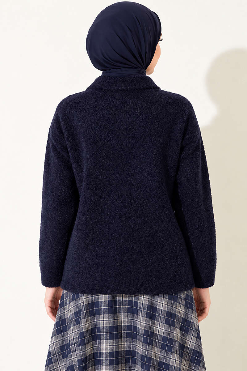 Cardigan Navy Blue - Imagen 4