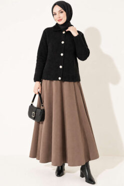 Alternative view of Cardigan Black