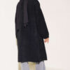 Shawl Collar Pocket Cardigan with Textured Knit Black - immagine 3