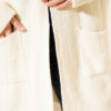 Shawl Collar Rice Knit Cardigan Beige - Afbeelding 4